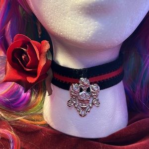 2 piece Dia de Los Muertos accessories